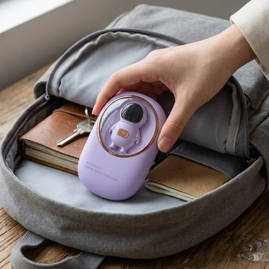 Calienta Manos USB Recargable Portátil Para Invierno - 3 Niveles De Calor - Imagen 9