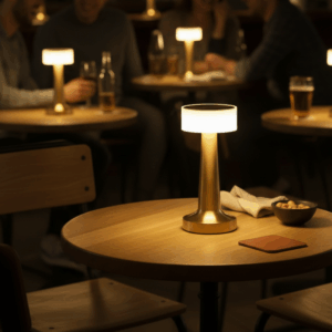 Iluminá tus espacios con estilo. Nuestra lámpara táctil de mesa es recargable, portátil y súper práctica: encendé, apagá y cambiá entre sus 3 tonos de luz con solo un toque. Diseño moderno en acabado metalizado, perfecta para mesa de noche, escritorio o living.