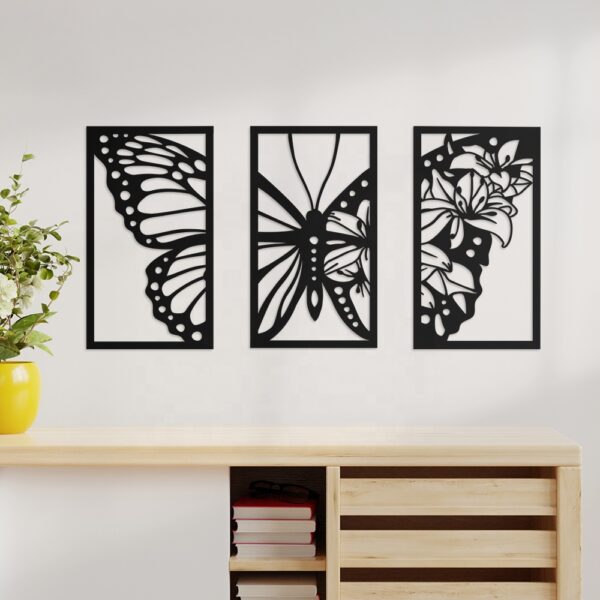 TRIPTICO DE MARIPOSA