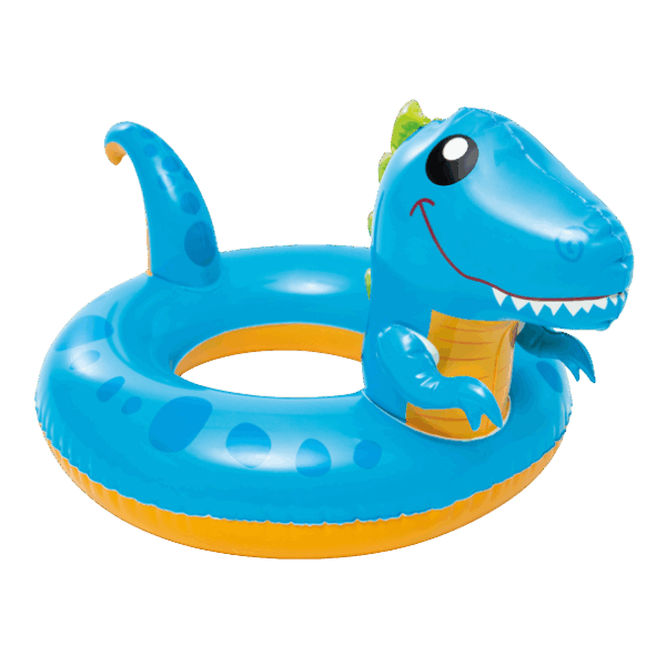 Flotador Salvavida Inflable Para Niños Intex 59221 -modelo Dinosaurio