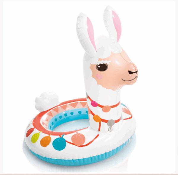 Flotador Salvavida Inflable Para Niños Intex 59221 -modelo Llama