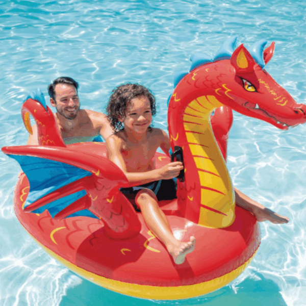 Flotador Dragón con agarraderas Intex 57577 - Imagen 5