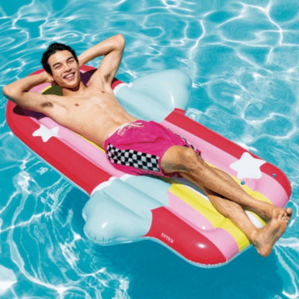 Colchoneta Rainbow Intex - Imagen 2