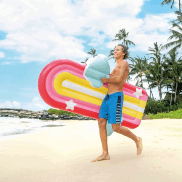 Colchoneta Rainbow Intex - Imagen 6