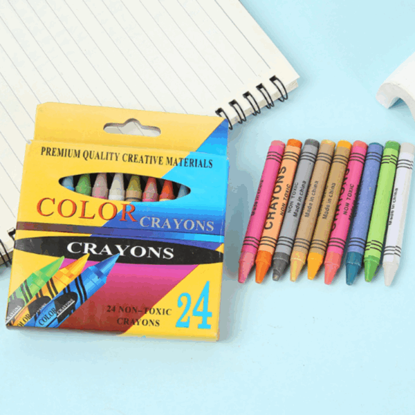 Crayolas caja de 24 colores