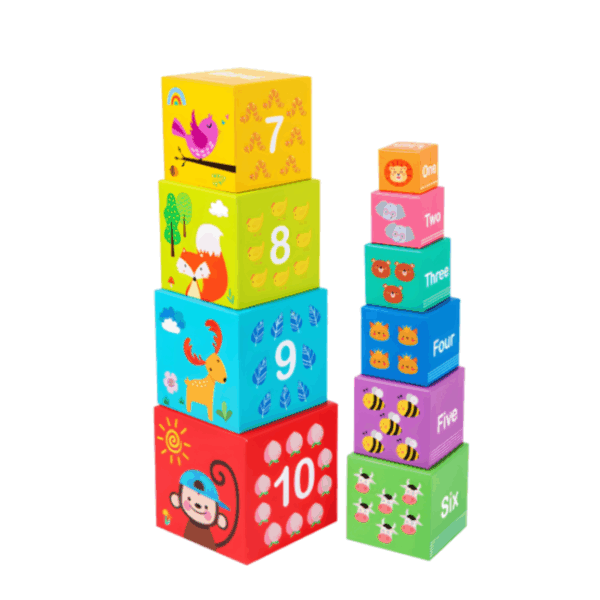 Cubos apilables