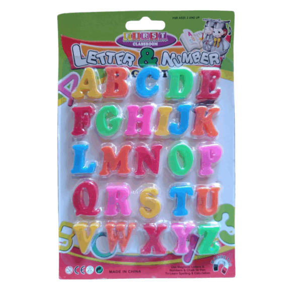 Set de letras y números magnéticos - Imagen 3