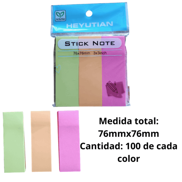 Nota adhesiva Post it -diversas formas y modelos - Imagen 6