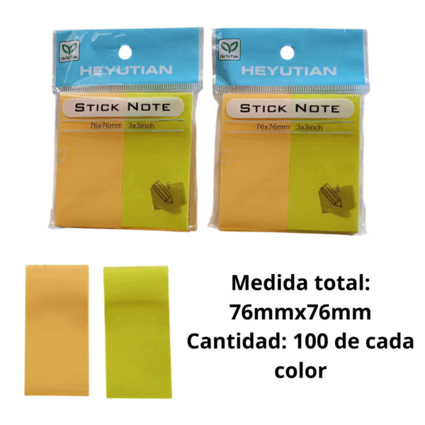 Nota adhesiva Post it -diversas formas y modelos - Imagen 4
