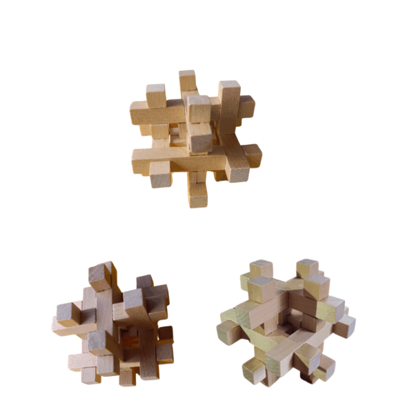 Puzzle de encastre 3d en madera - varios modelos - Imagen 6