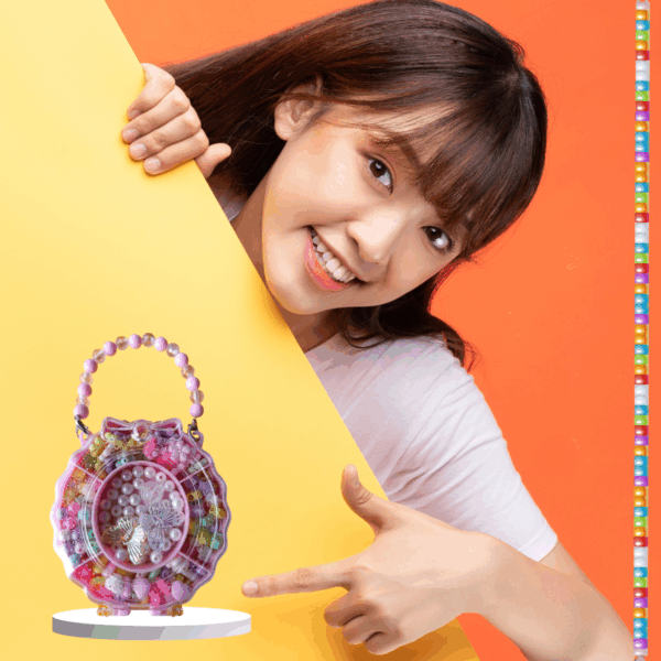 Set para hacer pulseras y collares - cartera - Imagen 2