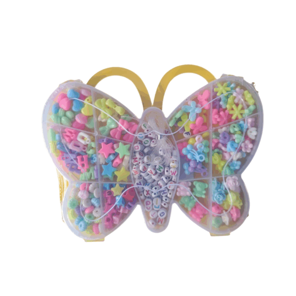 Set para hacer pulseras y collares -Mariposa