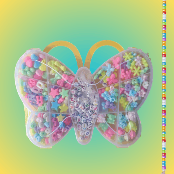 Set para hacer pulseras y collares -Mariposa - Imagen 3