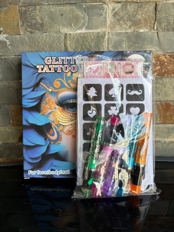 Kit de tatuajes temporales - Tatoo y glitter - Imagen 5