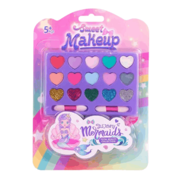 Set de belleza sombras, esmaltes y gomitas para el cabello - Imagen 4