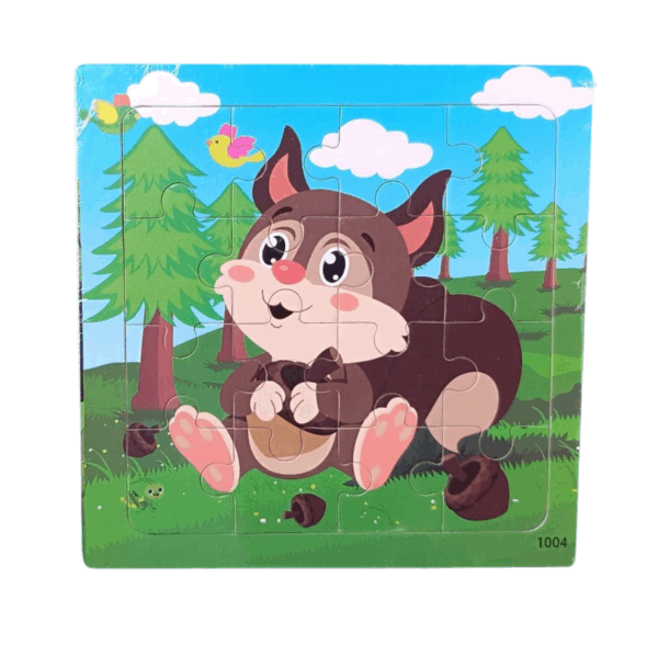 Puzzle de madera 15x15 cm  ideal para sorpresitas - Imagen 6