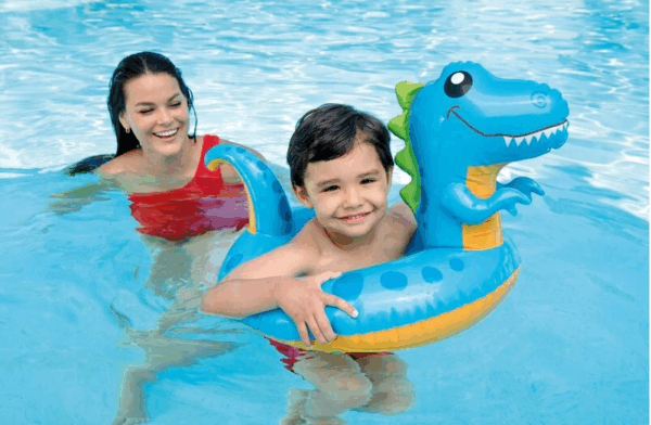 Flotador Salvavida Inflable Para Niños Intex 59221 -modelo Dinosaurio - Imagen 4