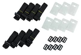 Kit de Repuestos para Enrollador de Piscinas – 8 Cintas + 8 Grampas + 8 Hebillas - Imagen 4