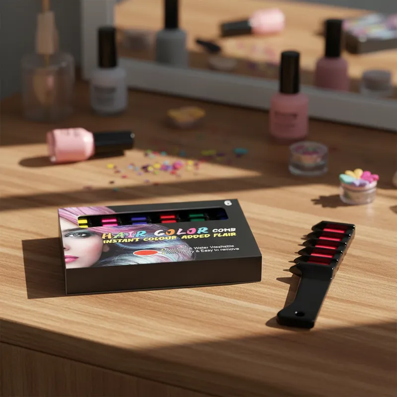 Set de Peines con Color lavable para el Pelo – Diversión Creativa para Fiestas y Cosplay - Imagen 4