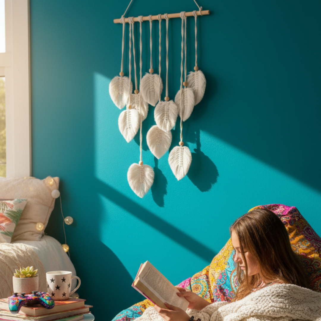 Colgante Macramé Hojas para Pared | Decoración Boho Moderna - Imagen 13