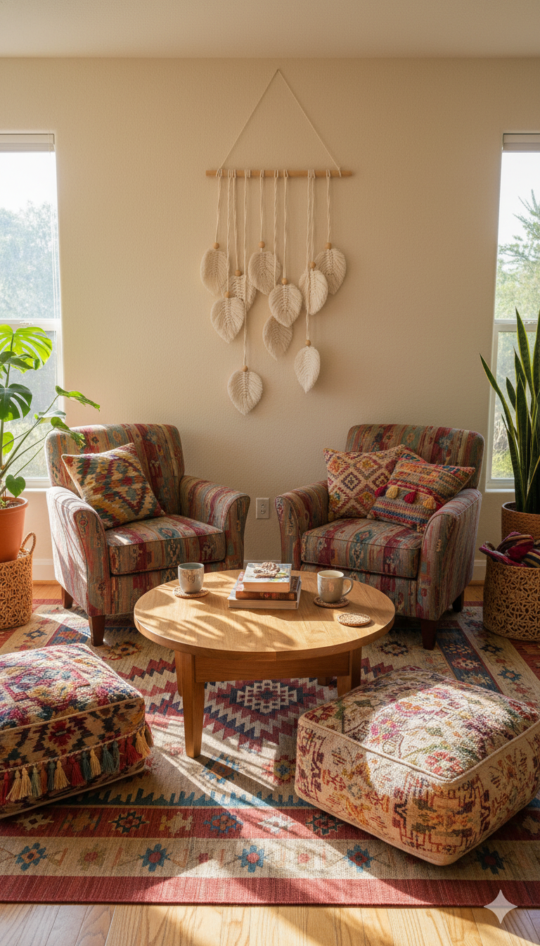 Colgante Macramé Hojas para Pared | Decoración Boho Moderna - Imagen 7