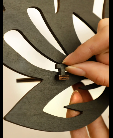 Repisa Pared Flor de Loto MDF | Decoración Zen y Espiritual - Imagen 6