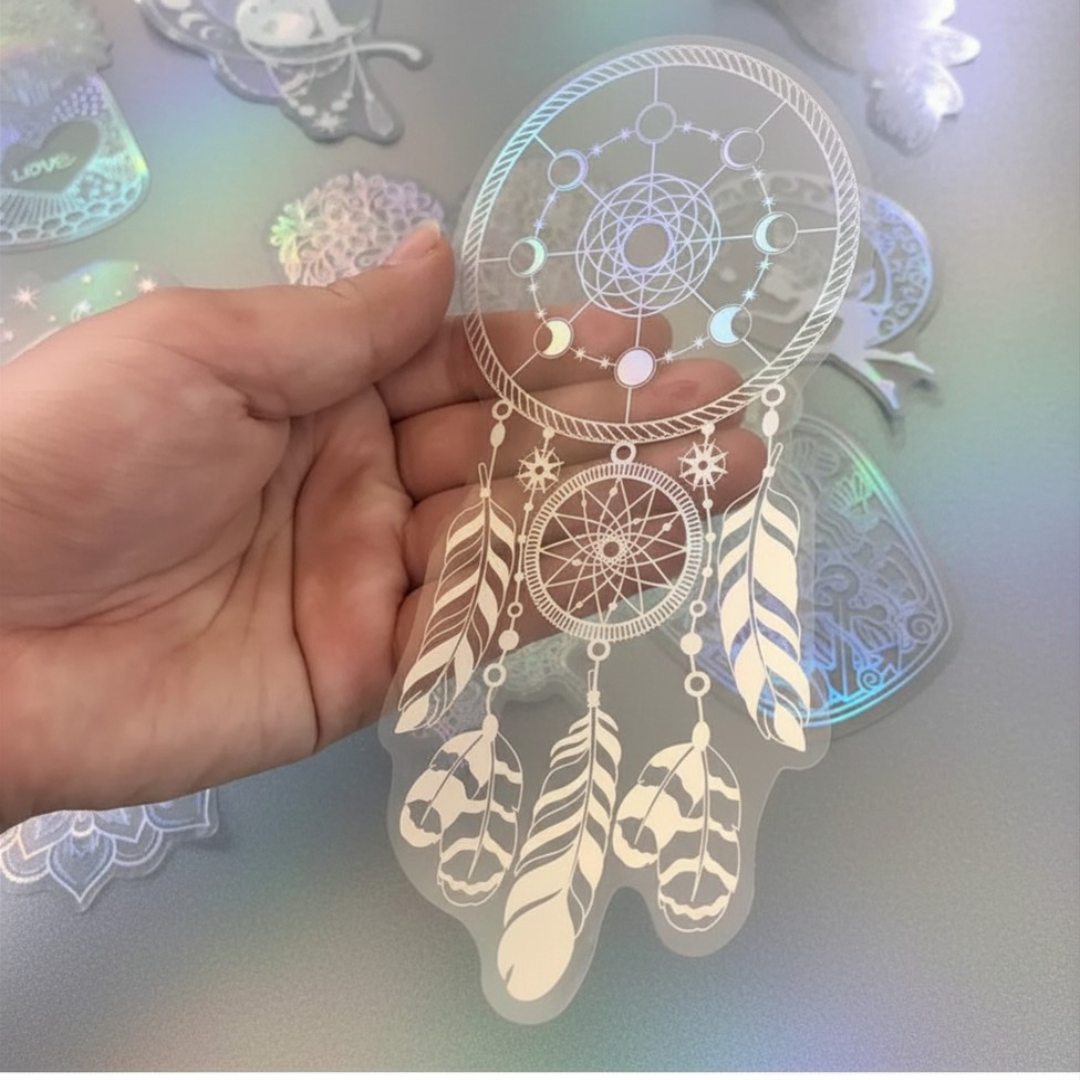 Set de Atrapasoles Stickers para Ventanas – Reflejos Arcoíris - Imagen 5