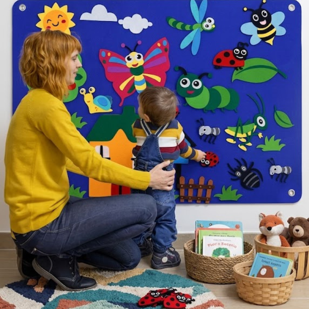 Fieltro Didáctico “Crea Tu Historia” – Juegos Educativos para Niños - Luzuy Importaciones