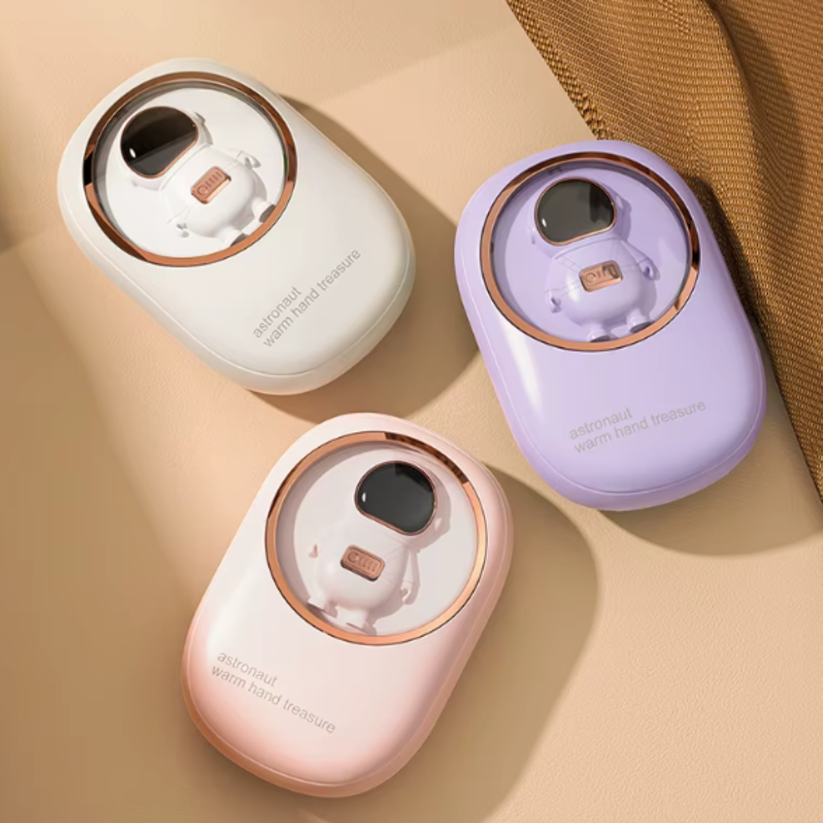 Calienta Manos USB Recargable Portátil Para Invierno - 3 Niveles De Calor