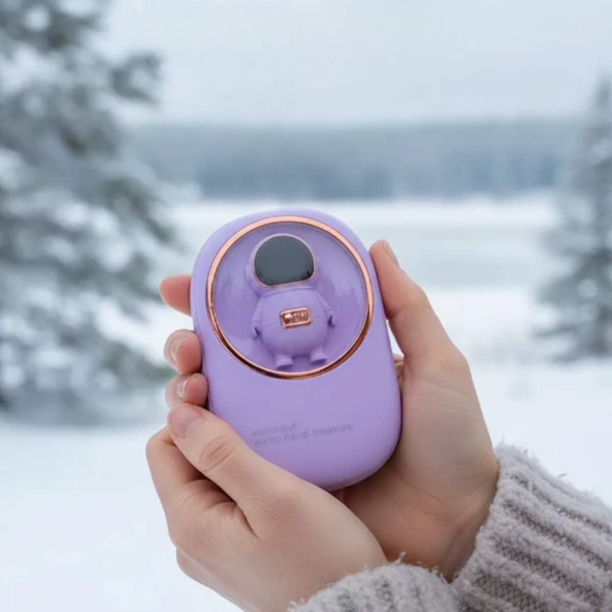 Calienta Manos USB Recargable Portátil Para Invierno - 3 Niveles De Calor - Imagen 11
