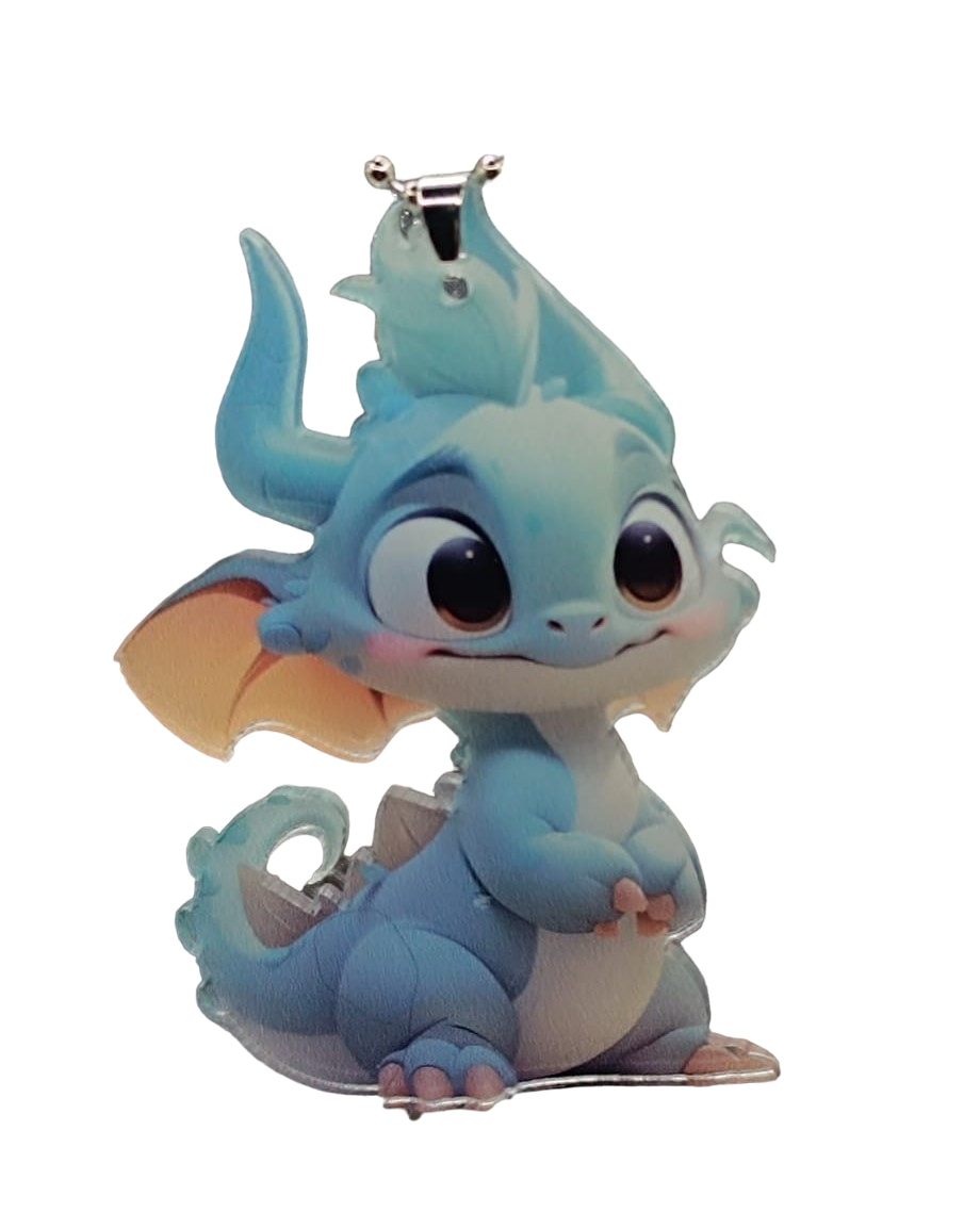 Colgantes Acrílicos de Dragones de 8 cm - Imagen 4