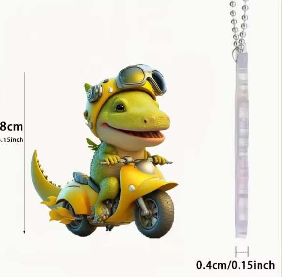 Colgantes Acrílico de Animales Divertidos de 8 cm - Imagen 2