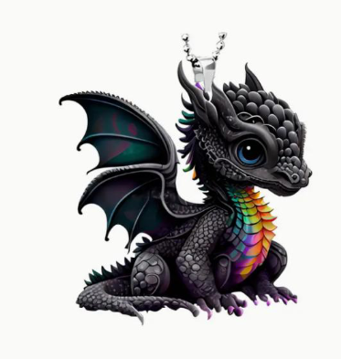 Colgantes de Dragones de 8 cm | Luzuy